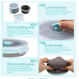 Collapsible Food Containers